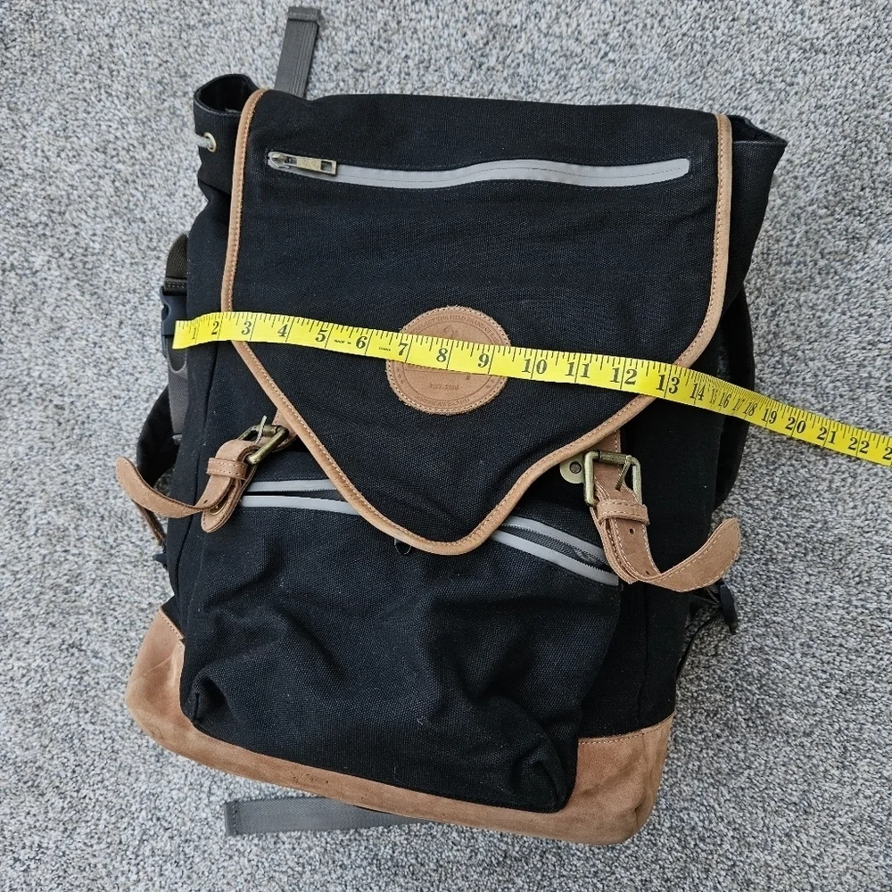 Baseballism Glove Leather Players Backpack Bag Black Brown Leather Sports Bag